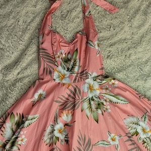 Pink Hibiscus 🌺 Dress